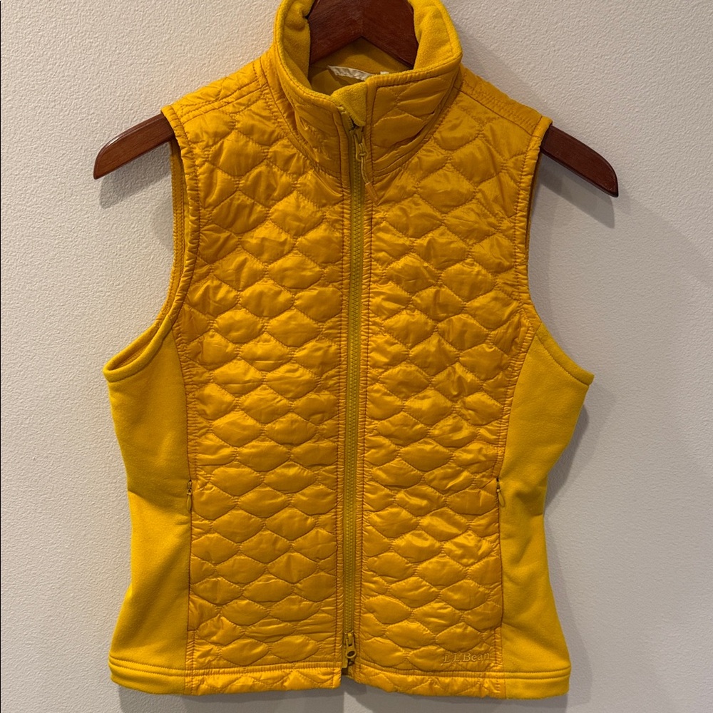 L.L. Bean Bright Golden Vest